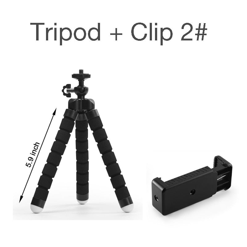 EKEN Camera Mini Tripod For Phone Stand Metal Ball Head Gorillapod For iPhone Tripod For Phone Mini Tripod For Mobile Camera.