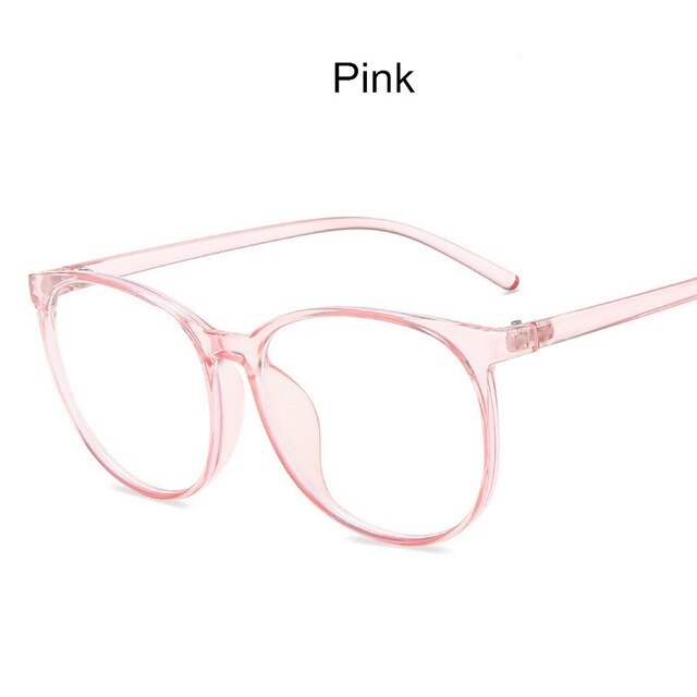 Fashion Blue Light Blocking Glasses Frame Women Computer Spectacle Eyeglasses Men Transparent Anti-blue light Optical lenses