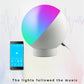 WiFi Remote Control Bedside Lamp,Desk Smart Light,Smartphone Control, Tuya Smart life APP Compatible With Alexa and Google Home.
