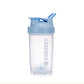 500/700ml Shaking Cup Water Bottle Drink Plastic Leak Proof Sports Bottles Protein Shaker Water Bottle Portable Cup Drinkware