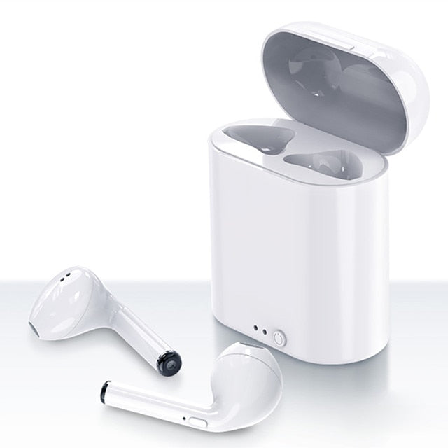 Best Headphones Bluetooth 5.0 Earphones Wireless Headsets Stereo Bass Earbuds In-ear Sport Waterproof Headphone free shipping.