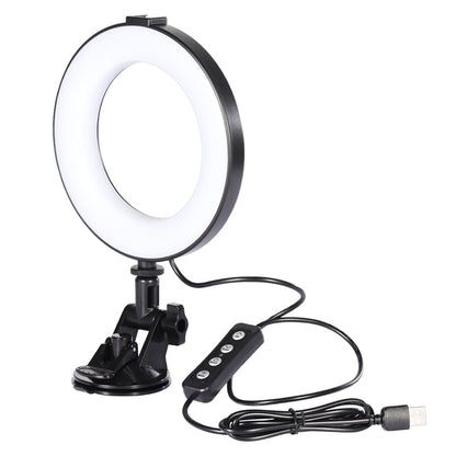 VIJIM CL05 6&#39;&#39; 3200k-6500k Ring Light Led Video Light Video Conference Light with Suction cup Laptop Live Streaming Fill Light