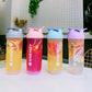 500/700ml Shaking Cup Water Bottle Drink Plastic Leak Proof Sports Bottles Protein Shaker Water Bottle Portable Cup Drinkware