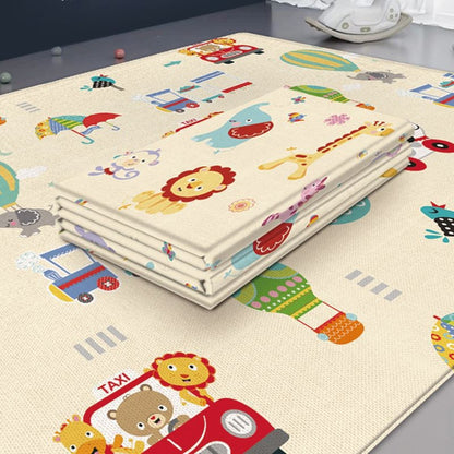 Non-Toxic Foldable Baby Play Mat Educational Children&#39;s Carpet in the Nursery Climbing Pad Kids Rug Activitys Games Toys 180*100