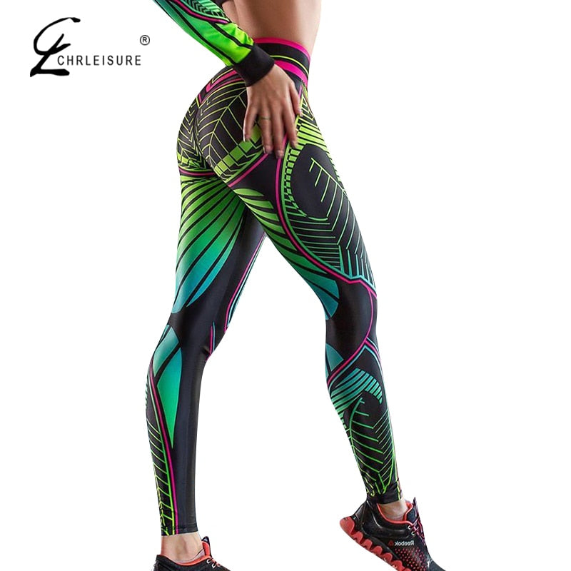 Women Leggings High Waist Leggings For Fitness Feminina Workout Jeggings 3D Printed Leggings 4 Color