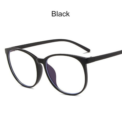 Fashion Blue Light Blocking Glasses Frame Women Computer Spectacle Eyeglasses Men Transparent Anti-blue light Optical lenses