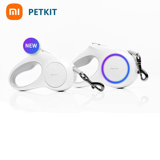 Xiaomi Petkit Go Shine max Pet Leash Dog Traction Rope Flexible Ring Shape 3m / 4.5m with Rechargeable LED Night Light