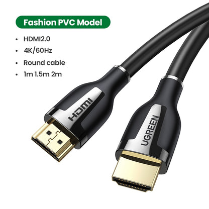 Ugreen HDMI Cable for Xbox Series X HDMI 2.1 Cable 8K/60Hz 4K/120Hz HDMI Splitter for Xiaomi Mi Box PS5 HDR10+ 48Gbps HDMI 2.1