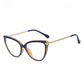 Blue Light Blocking Glasses Women Computer Glass High Quality Transparent Cat Eye Eyeglasses Frame Men Optical Glasse Frame