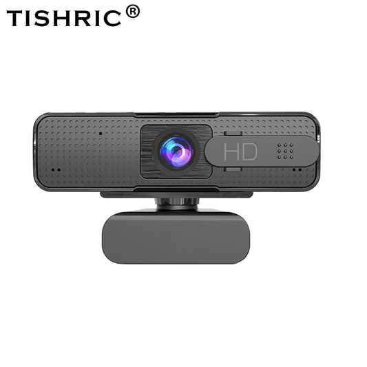 TISHRIC H701 Full HD Webcam 1080P Cover USB Web Camera With Micphone for Computer Web Cam Webcam For PC Autofocus Mini Camera.