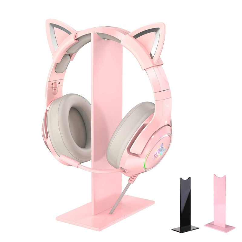 New products ONIKUMA headset desktop stand computer gaming headset Bluetooth headset display stand.