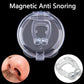 2/4 Pc Magnetic Anti Snoring Device Silicone Anti Snore Stopper Nose Clip Tray Sleeping Aid Apnea Guard Night Device With Case.