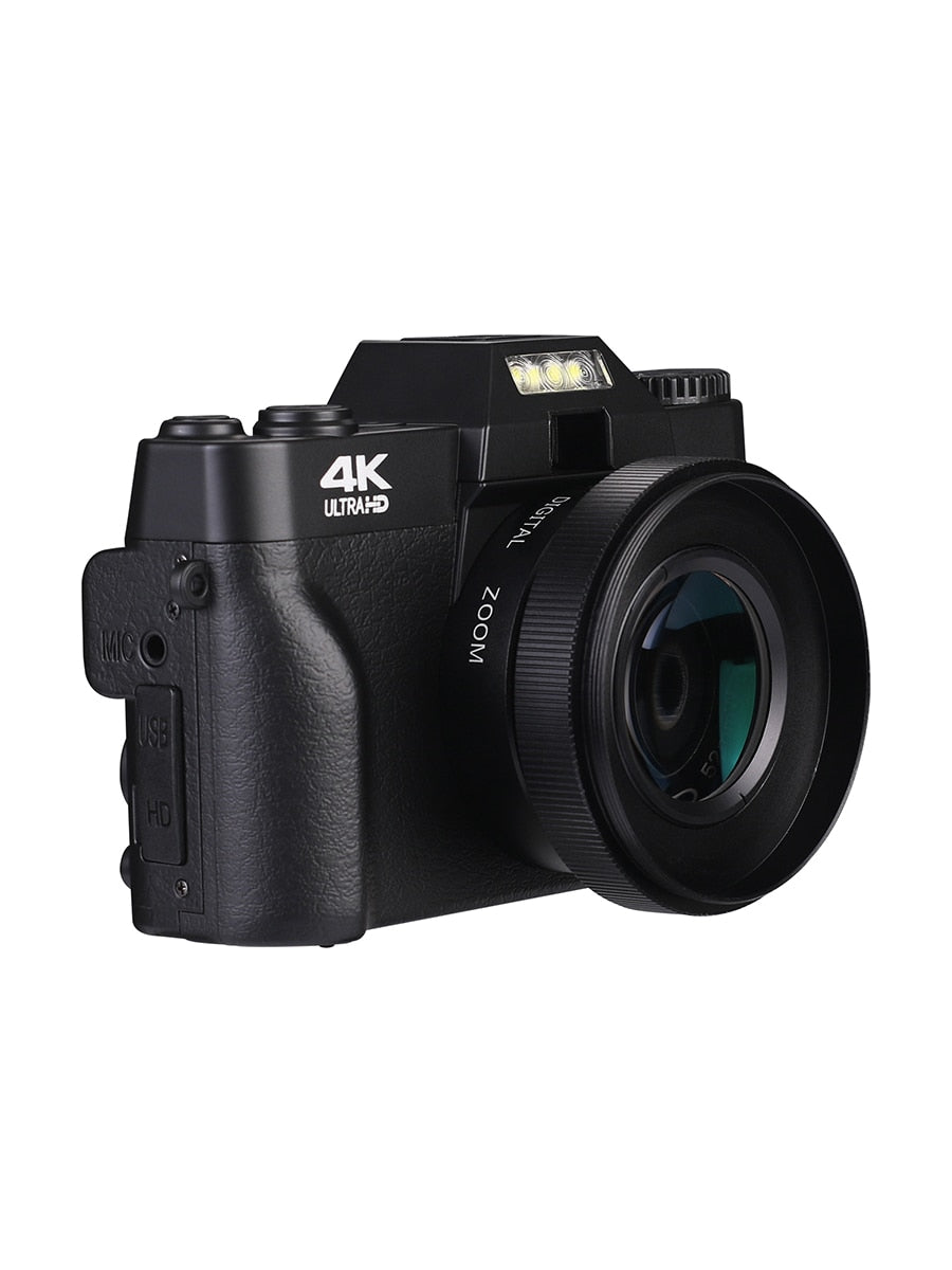 KOMERY Digital Camera 4K Camera 3.0 Inch LCD Flip Screen Video Camera 16X Digital Zoom HD Output Support WiFi Selfie Cam.