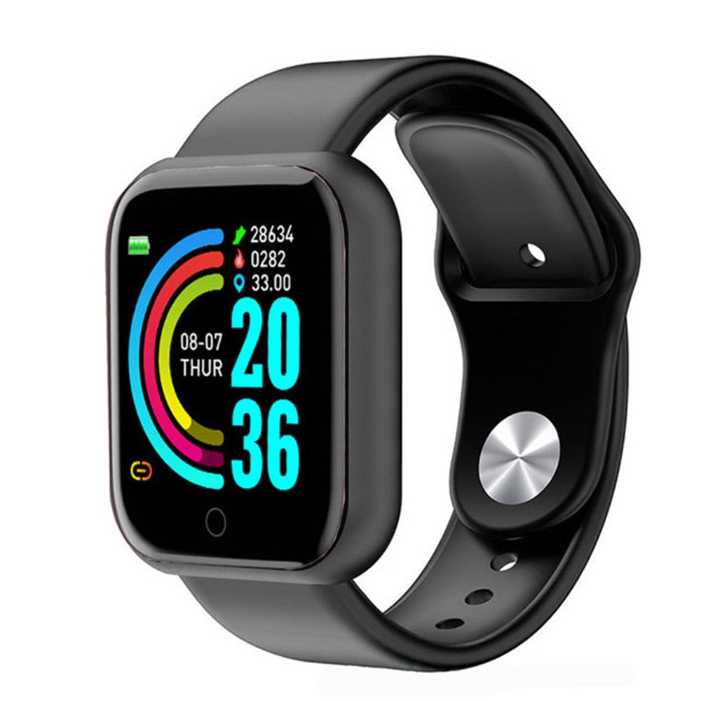 D20 Pro Bluetooth Smart Watch Men Women Y68 Blood Pressure Heart Rate Monitor Sport Smartwatch Fitness Tracker For Xiaomi Huawei.