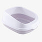 Pet Cat Toilet Semi-enclosed high fence detachable cat litter box cat toilet Dog Tray Clean Scoop Home Plastic Sand Box Supplies