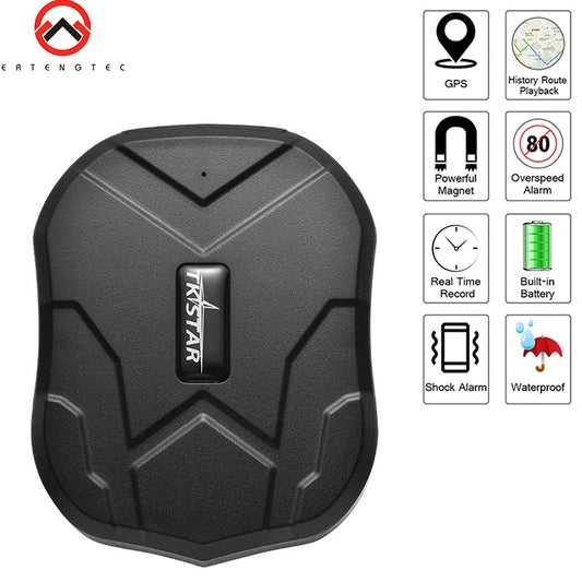GPS Tracker Car Tracker 90 Day Standby Tkstar TK905 GPRS GPS Locator Waterproof Vehicle Tracker 2G Magnet Voice Monitor Free APP.
