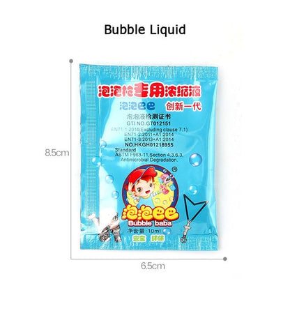 Kids Automatic Gatling Bubble Gun Toys Summer Soap Water Bubble Machine 2-in-1 Electric Bubble Machine For Children Gift Toys.