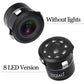ZIQIAO Car Rear View Camera Universal Waterproof Night Vision HD Reversing Parking Backup Camera.