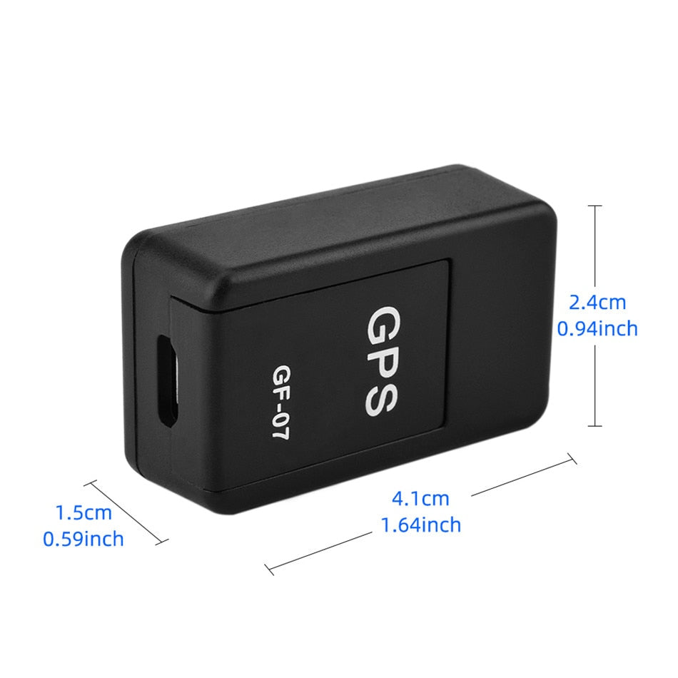 Mini GPS Pet Tracker Car GPS Location Tracker Vehicle Car Anti-theft Child Anti-Lost Recording Tracking Device Location Trackers.