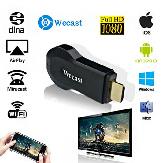 TV Stick Original Wecast C2+ Miracast DLNA Wireless WiFi Display TV Dongle Streaming Media Player Support Mirroring Android.