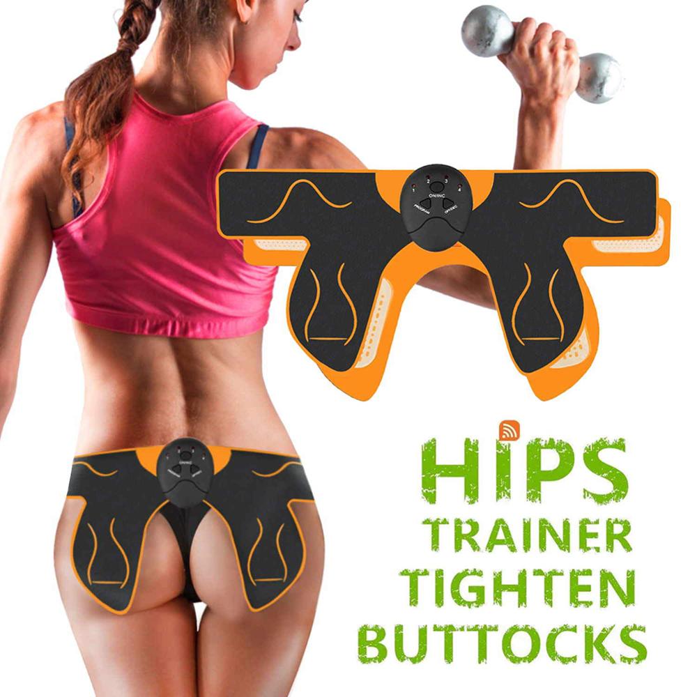 EMS Wireless Remote Hips Trainer Electric Muscle Stimulator Fitness Tones Buttocks Butt Slimming Massager Fitness Massage Tool