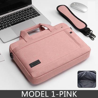 Laptop Bag Sleeve Shoulder Bag Notebook Carrying Case For pro13 14 15.6 Inch Macbook Air 13.3 Case ASUS Acer Lenovo Dell Handbag.