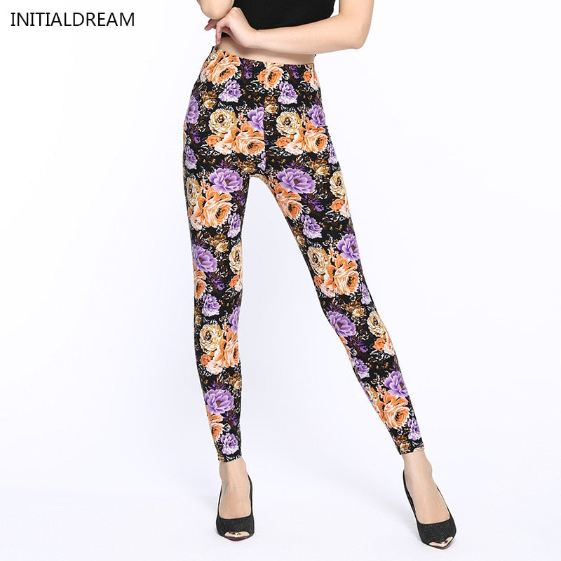 2022 Camouflage Printing Elasticity Leggings Fitness Pant Legins Casual Legging For Women