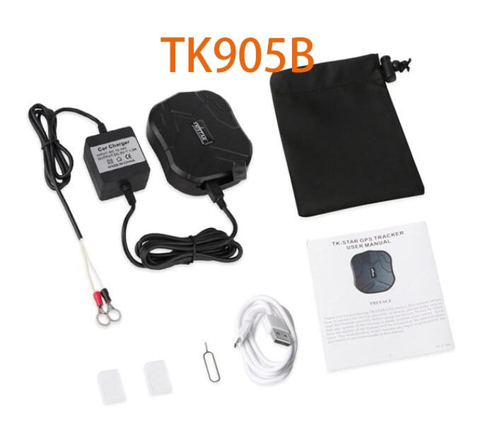 Vehicle GPS Tracker Tk905 TK905B strong Magnetic Waterproof GSM GPRS GPS tracker Anti-loss system for Car Burglar Alarm devices.