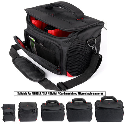 Waterproof DSLR/SLR Camera Bag For Nikon D7200 D5300 D3400 J5 P900 B500 B700 L840 P7800 Sony Canon Camera Nikon Photo Lens Bag.