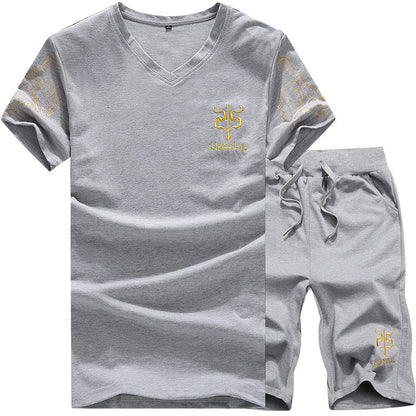 BOLUBAO Men Tracksuit Outwear Set 2 Pieces Autumn Sporting Male Fitness Sweatshirts &amp; Sweatpants Sets Men's