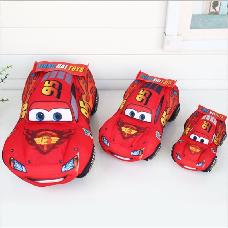 Disney Pixar Cars Kids Toys 17cm 25cm 35cm McQueen Plush Toys Cute Cartoon  Cars Plush Toys Best Gifts For Childrens.