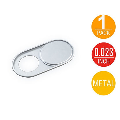 Laptop Camera lens Webcam Cover Fisheye Slider Ultra Thin Metal Web Camera Sticker Shutter for MacBook Pro iMac PC iPad Tablet.