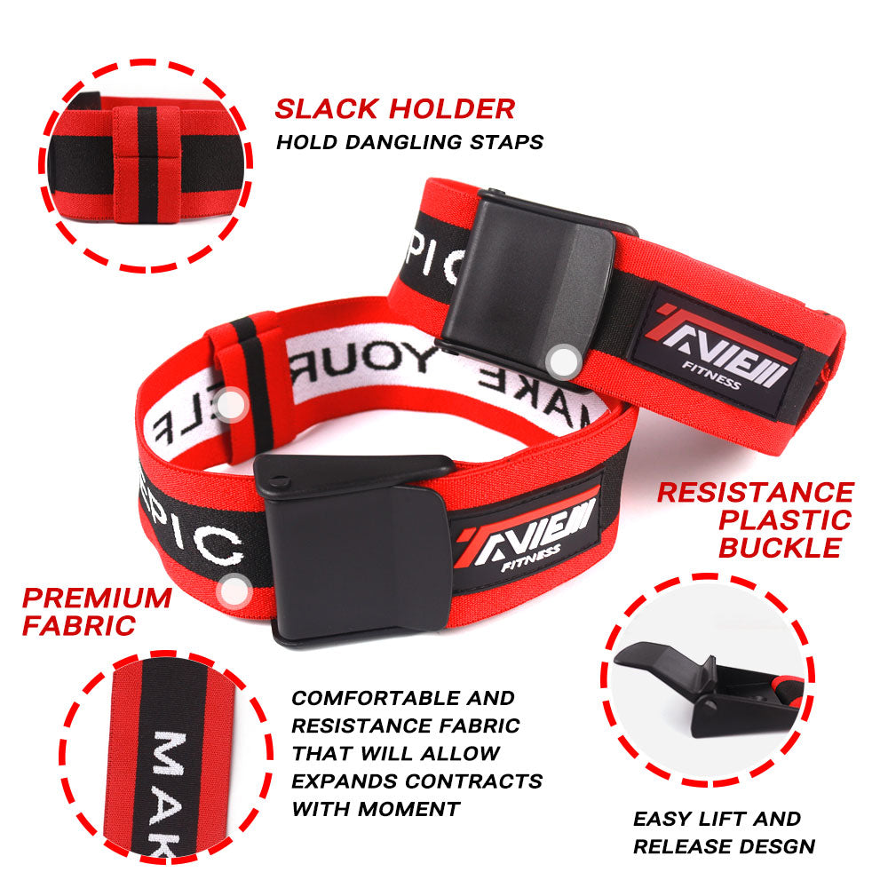 Weightlifting Fitness Occlusion Fitness Bands for Blood Flow Restriction Work Bands Bodybuilding Gym Equipment