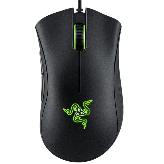 Original Razer DeathAdder Essential Wired Gaming Mouse Mice 6400DPI Optical Sensor 5 Independently Buttons For Laptop PC Gamer.