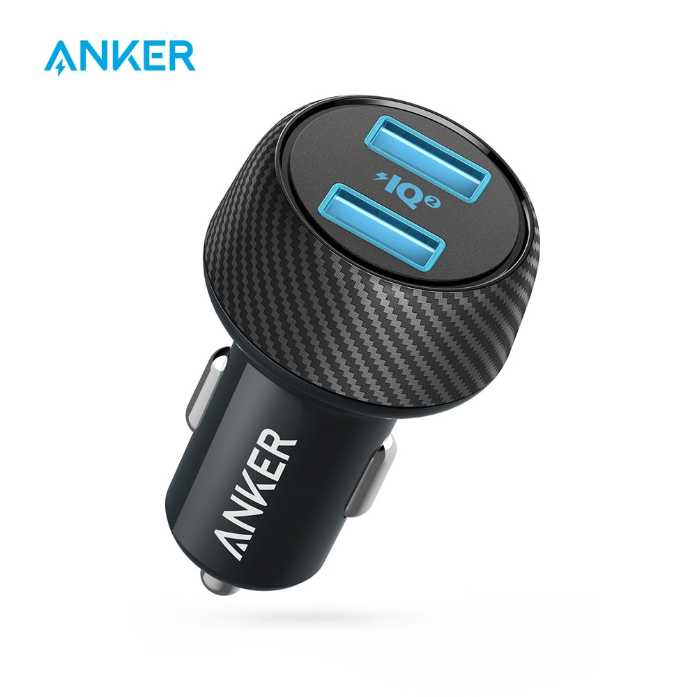 Anker 30W Dual USB Fast Charger,Compatible with Quick Charge Devices,PowerDrive Speed 2 with PowerIQ 2.0 for Galaxy iPhone etc.