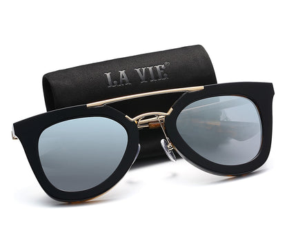 La Vie Handmade Real Acetate Glasses Sunglasses for Women High Quality Handmade Original Brand Design Women Sunglasses