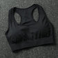 Vital Seamless Sports Bra Medium Support Running Racerback Yoga Bra Vest Type Brassiere Sport Woman Fitness Bra Top Activewear