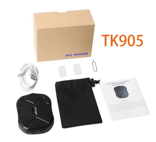 Vehicle GPS Tracker Tk905 TK905B strong Magnetic Waterproof GSM GPRS GPS tracker Anti-loss system for Car Burglar Alarm devices.