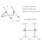 Folding Portable Laptop Stand Viewing Angle/Height Adjustable Quality Aluminum Alloy Bracket Support 10-17inch Notebook