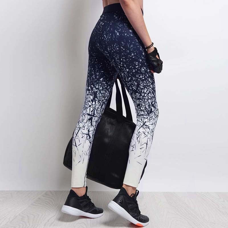 Yoga Pants Women Sports Clothing Chinese Style Printed Yoga leggings Fitness Yoga Running Tights Sport Pants Compression Tights