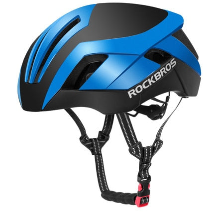 ROCKBROS Cycling Helmet EPS Reflective Bike Helmet 3 in 1 MTB Road Bicycle Men's Safety Light Helmet Integrally-Molded Pneumatic