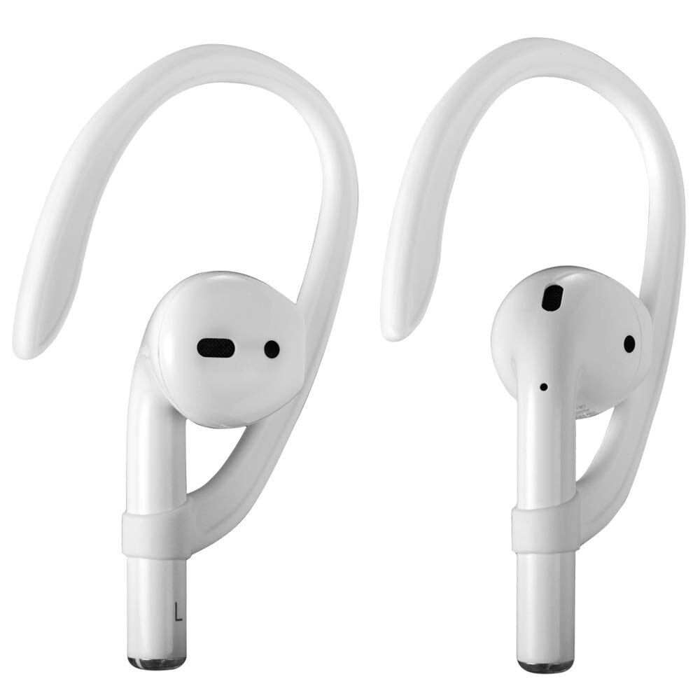 Luxury Anti lost earpods hook for Airpods holder headphone case silicon sport ear hook air pods protection earbuds accessory