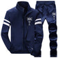 BOLUBAO Men Tracksuit Outwear Set 2 Pieces Autumn Sporting Male Fitness Sweatshirts &amp; Sweatpants Sets Men&#39;s