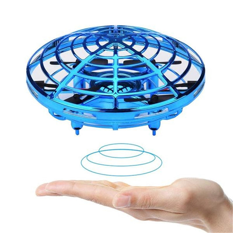 Mini Helicopter UFO RC Drone Infraed Hand Sensing Aircraft Electronic Model Quadcopter flayaball Small drohne Toys For Children.