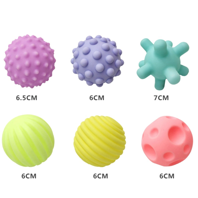 Baby Toy Ball Develop Infant Tactile Senses Toy Touch Ball Children Toys Baby Training Ball Massage Soft Ball 0 12 Months.