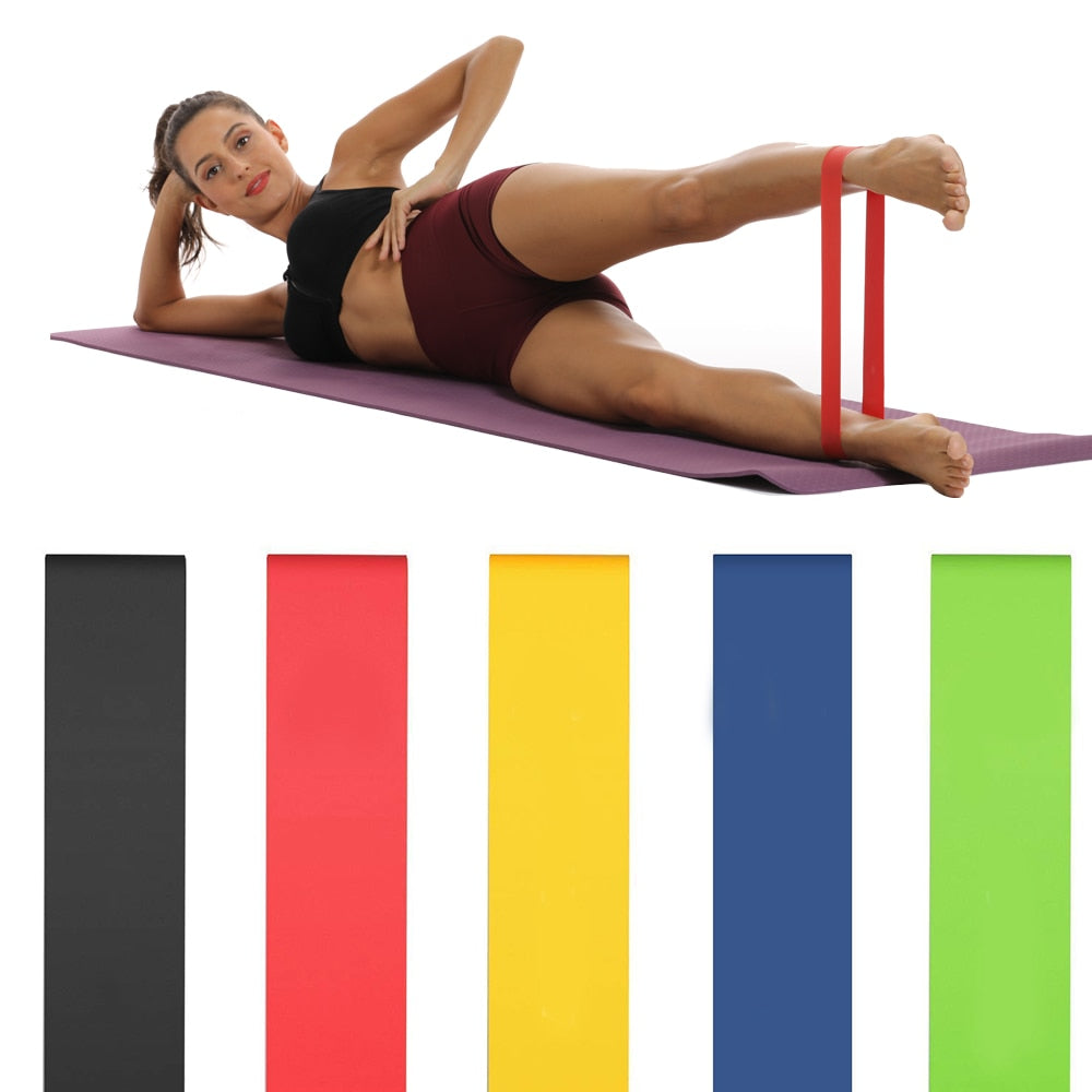 Hot Sale Fitness Yoga Resistance Bands Health Elastic Sport Latex Belt Pull Strap Pilates Sport  Training Strap Fitness Equipmen