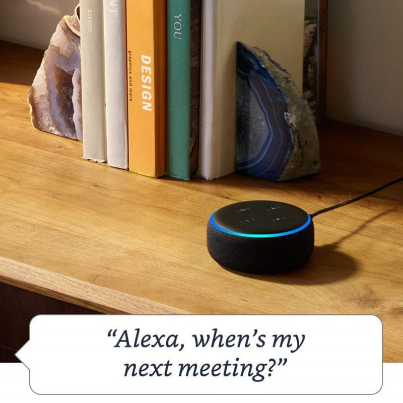 Echo 3 generation AI smart speaker Alexa can control the same series of smart appliances, air conditioner bulb vacuum cleaner.
