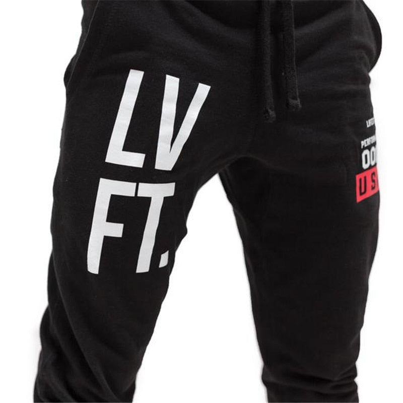 Running Jogging Pants Men Cotton Soft Joggers Sweatpants Long Trouser Gym Fitness Sport Training Pants