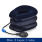 Neck Stretcher Air Cervical Traction 1 Tube House Medical Devices Orthopedic Pillow Collar Pain Relief Blue Brown Tractor.